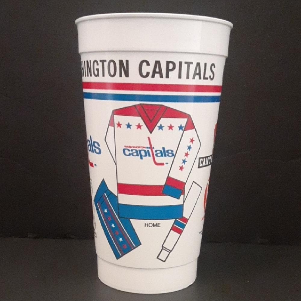 Vintage Washington Capitals Souvenir Coca-Cola Cup - Red and Blue